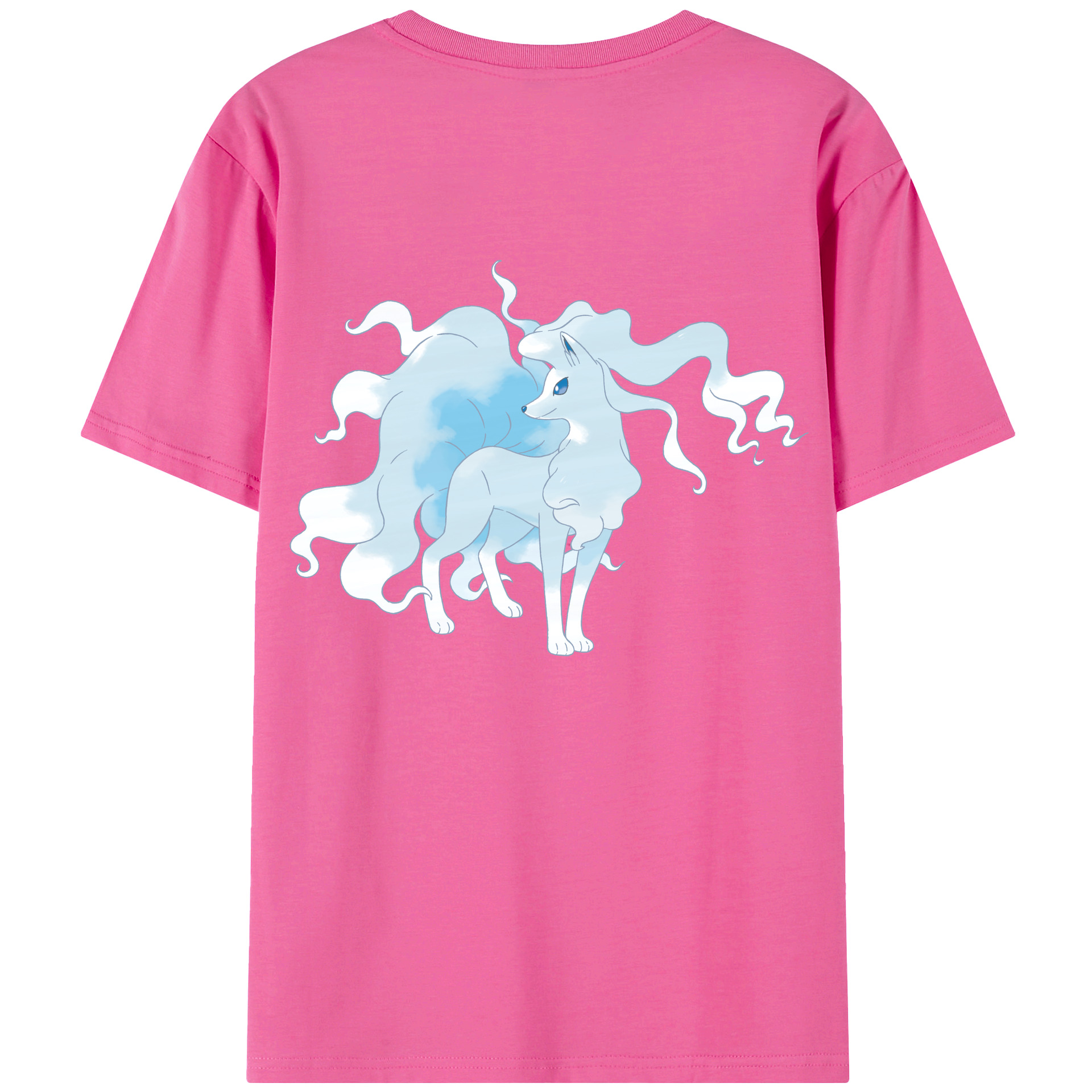 （画像用） ポケットモンスター Pokémon レディース半袖Tシャツ(バックプリント)